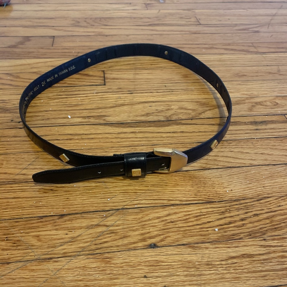 Black and Gold Designed Belt
